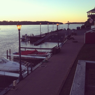 Great view of the Niagara River and a great place to eat.
