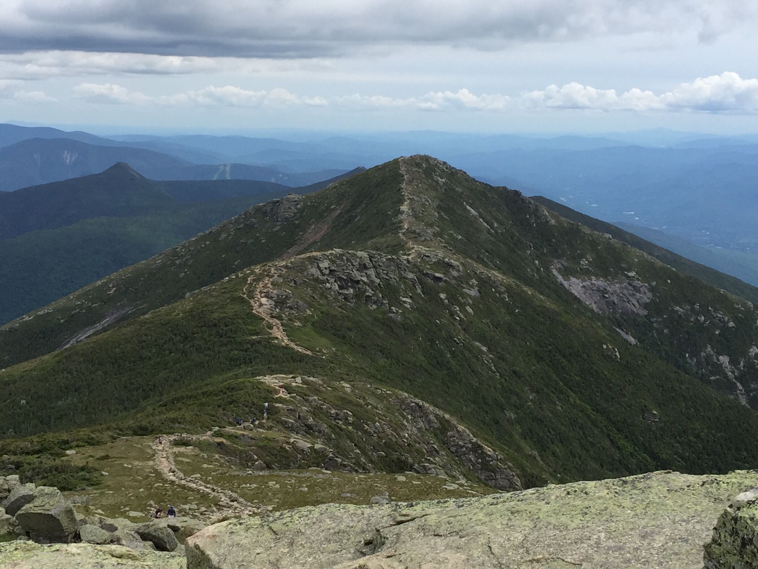Classic trail in the White Mountains - Franconia Ridge