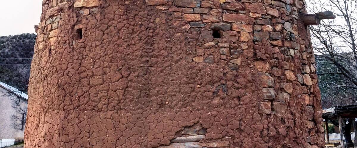 This Torreon was used by early residents of La Placita, later known as Lincoln, to protect themselves against Apache Indian attacks.