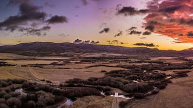 Beautiful Sunrise at a Wyoming Ranch near the Green River