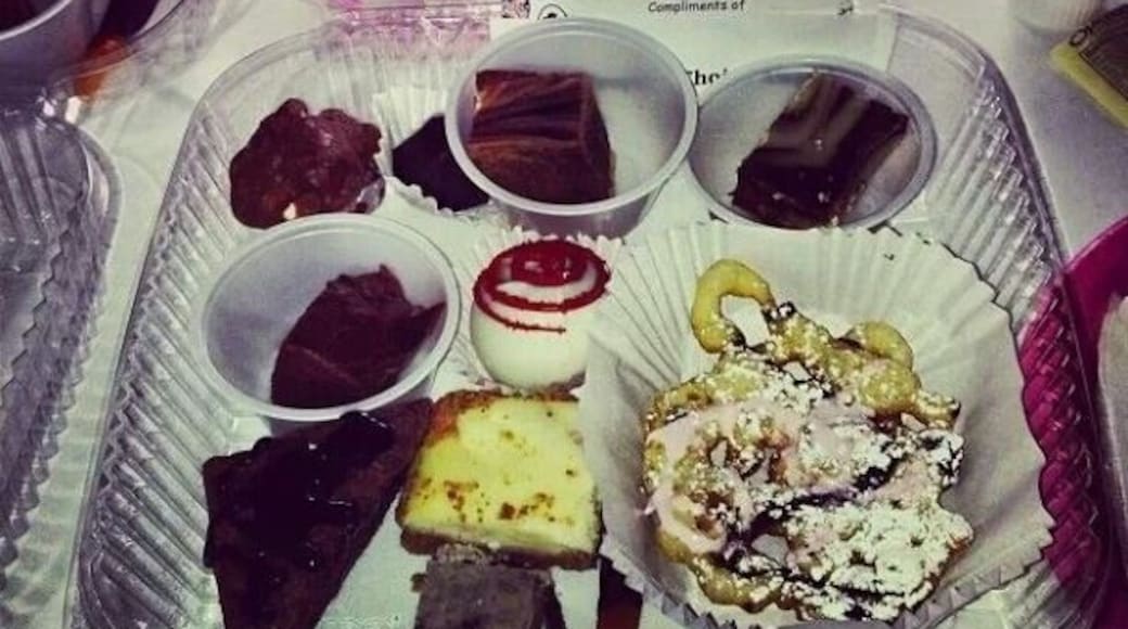 Chocolate Feast at NWA mall. It happens once a year and is $10 towards charity and you get a bunch of items made by local restaurants.