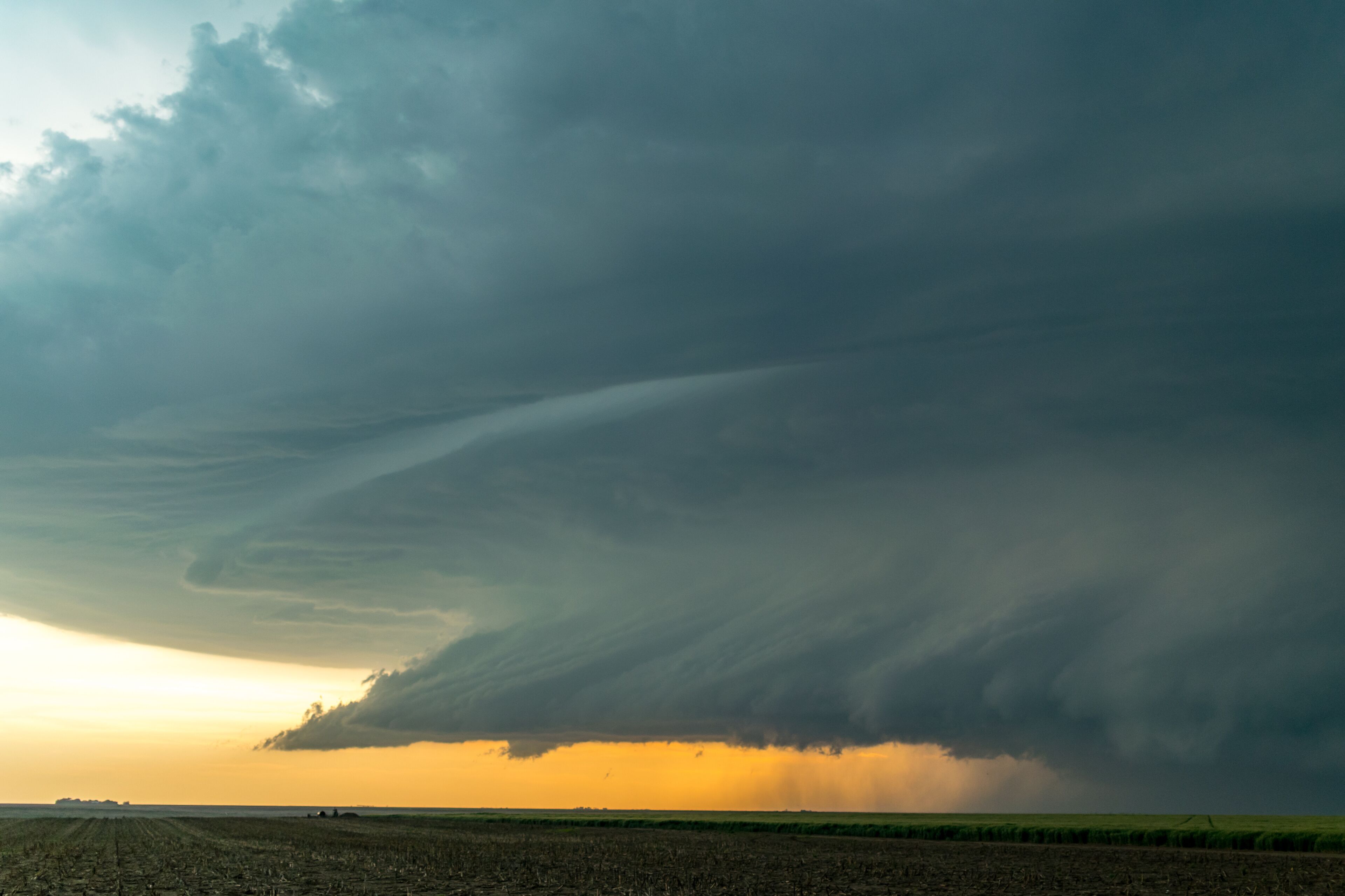 Ominous Supercell in Western Kansas