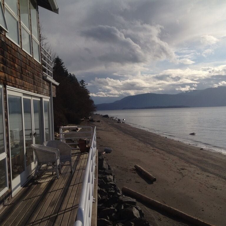 "Low Tide" beach cottage at Willows Inn on Lummi Island; so sweet.  Great weekend get- away from Seattle or Vancouver. 