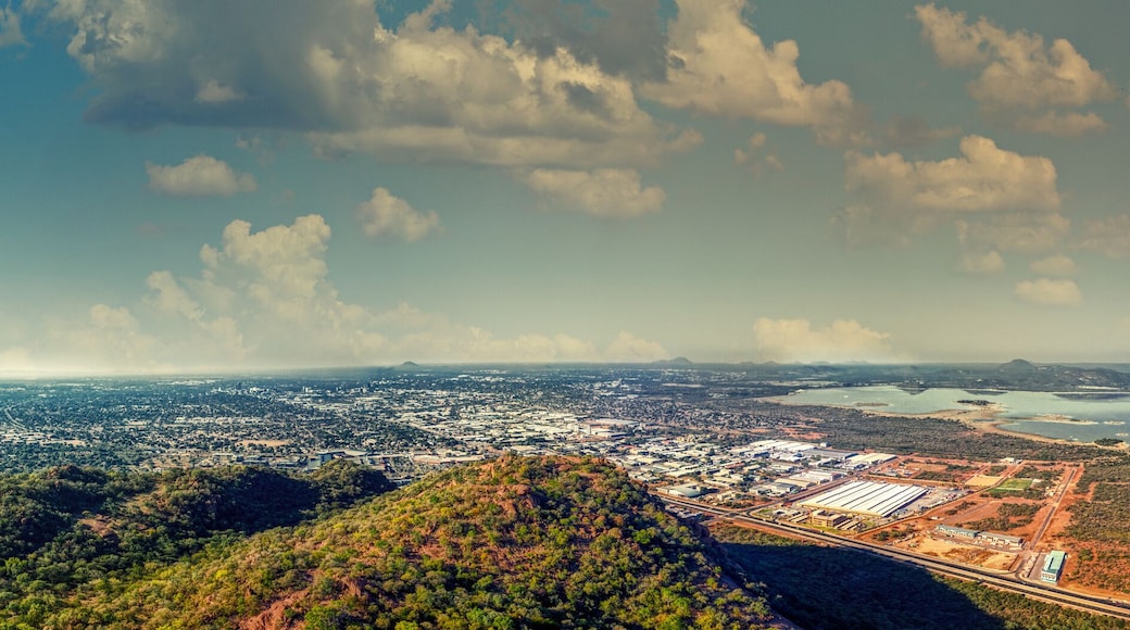 aerial Gaborone city