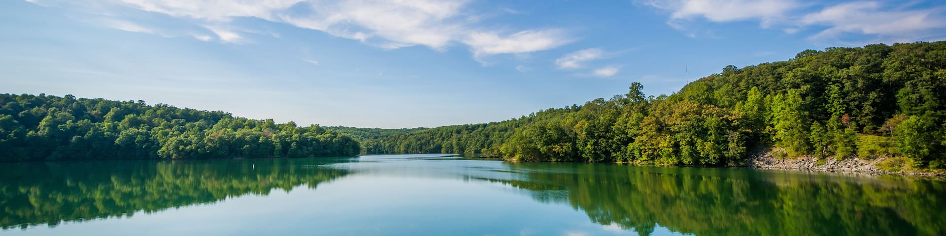 Prettyboy Reservoir, in Baltimore County, Maryland.