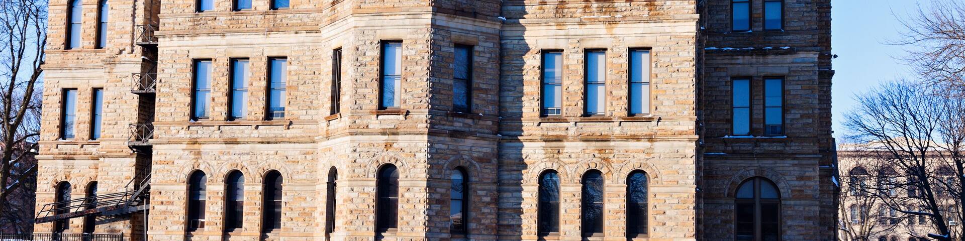 Old courthouse in Galesburg, Knox County