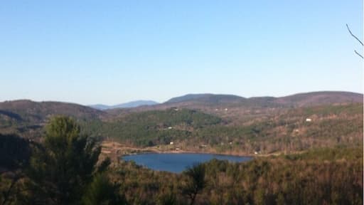 Overlook point on SMF trail