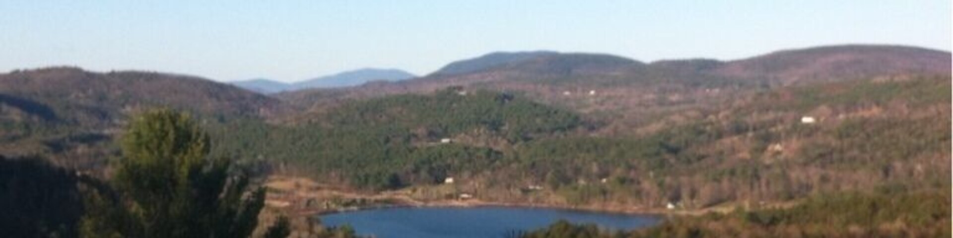 Overlook point on SMF trail