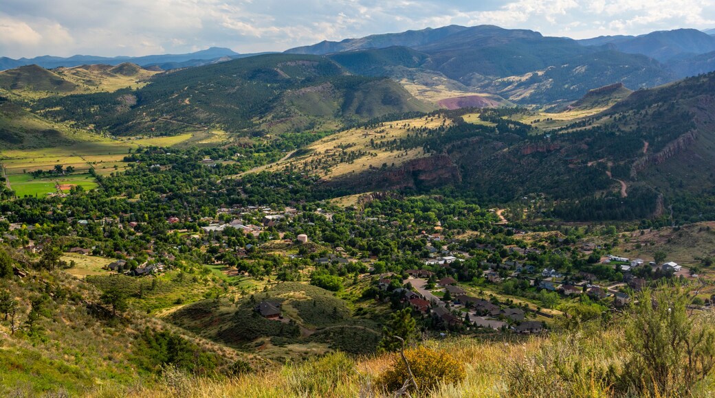 Lyons, Colorado in the Rocky Mountains on a Summer Day