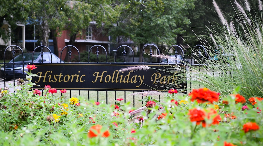 Historic Holliday Park in Central Neighborhood of Topeka Kansas