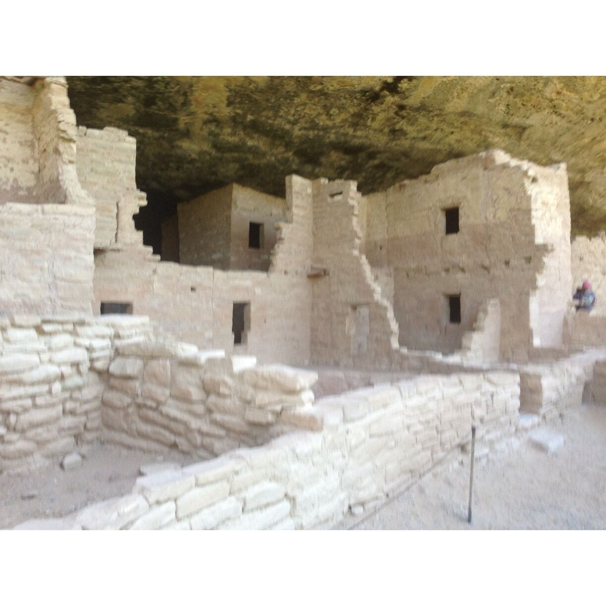 This is another part of Mesa Verde called the Spruce Tree House
