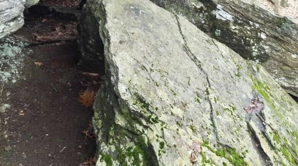 A quaint little path with a small waterfall, but best of all these rocks which remind me of pride rock from the Lion King.