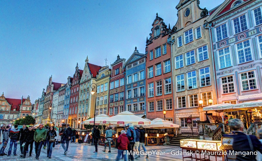Gdansk, Poland - Walking round Stare Miasto and Dluga