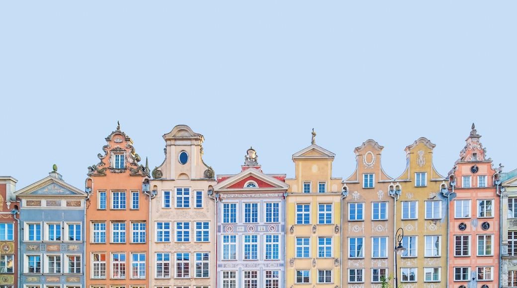 Beautiful colored houses.