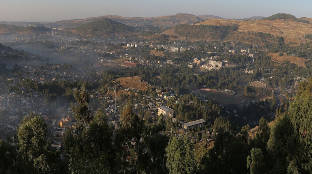 Vista de Gondar, Etiopía