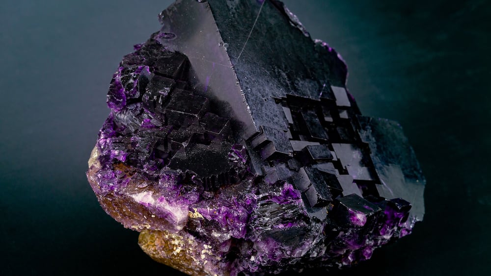 Purple Fluorite from Cave In Rock, Illinois