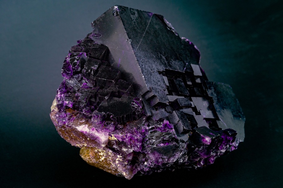 Purple Fluorite from Cave In Rock, Illinois