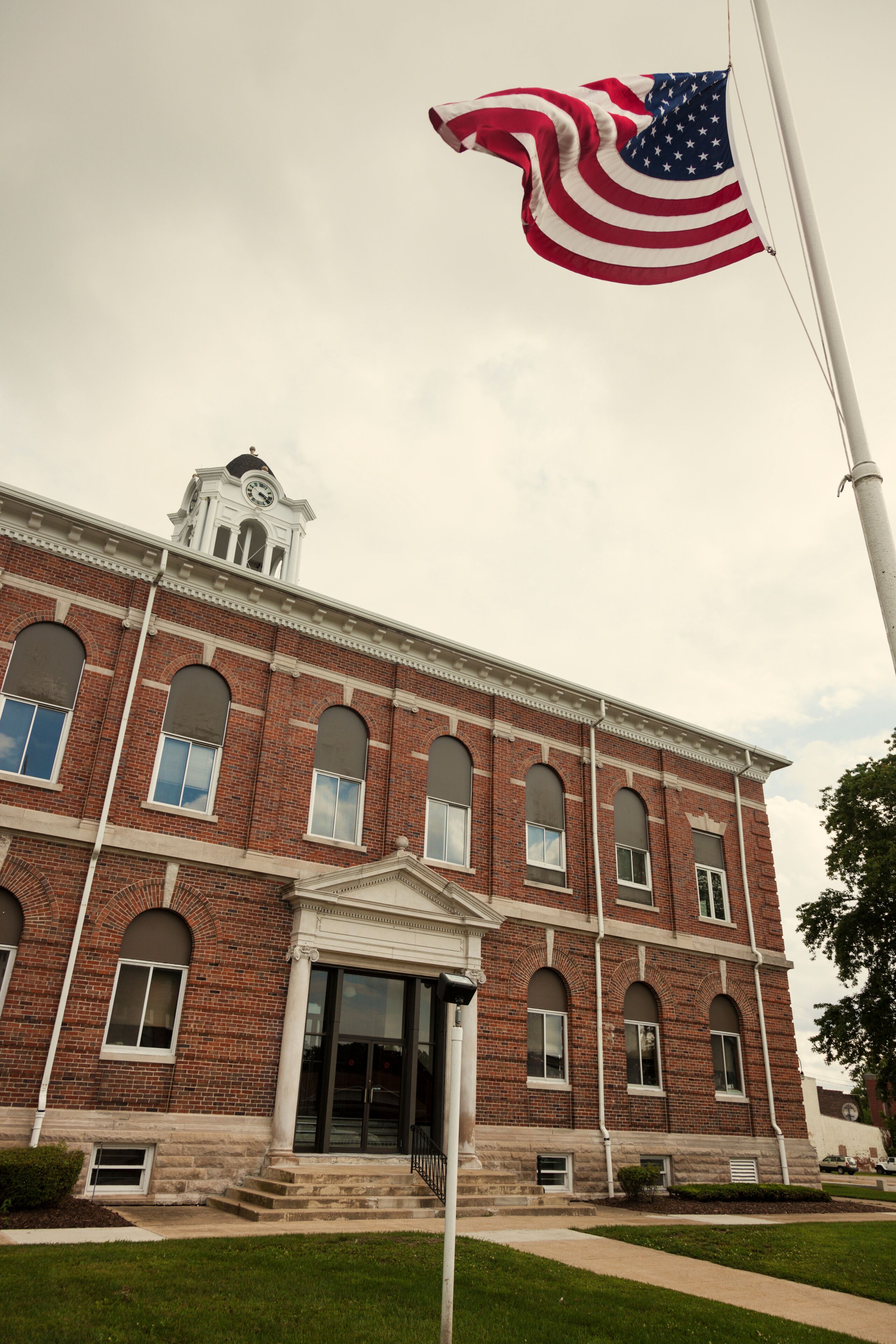 Old courthouse in Marshall, Clark County