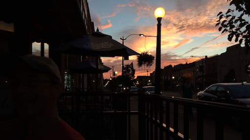 Just a beautiful sunset that I was able to capture (with an iPhone, go figure!) in the Midwest.