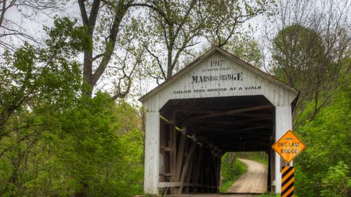 Marshall Covered Bridge in Indiana, United States