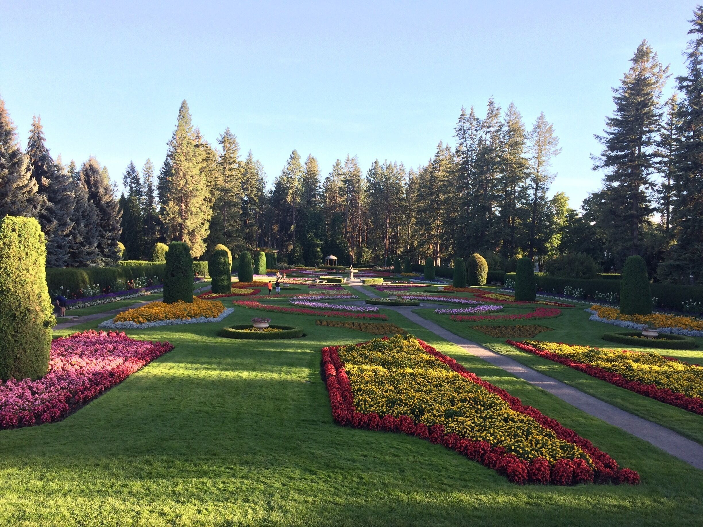 Lovely gardens to stroll through