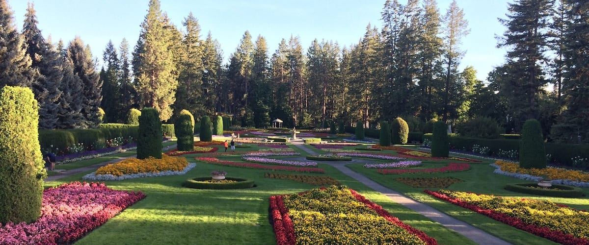 Lovely gardens to stroll through