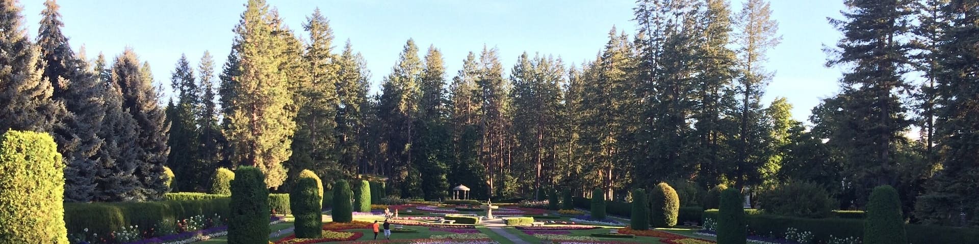 Lovely gardens to stroll through