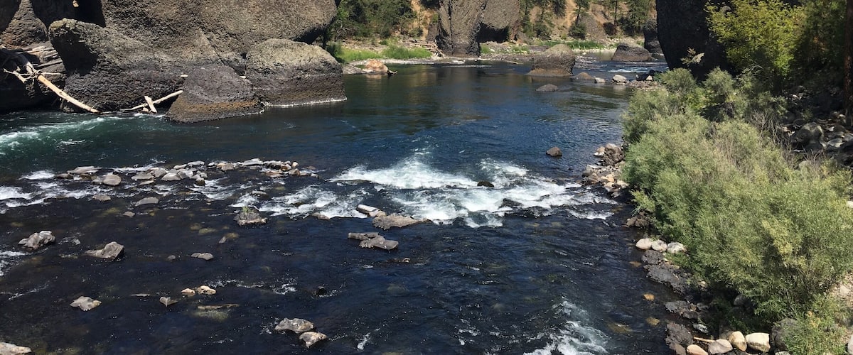 Just outside of Spokane, WA sits this little gem of a park! Great trails, great hiking and a soak in the river in the August heat.