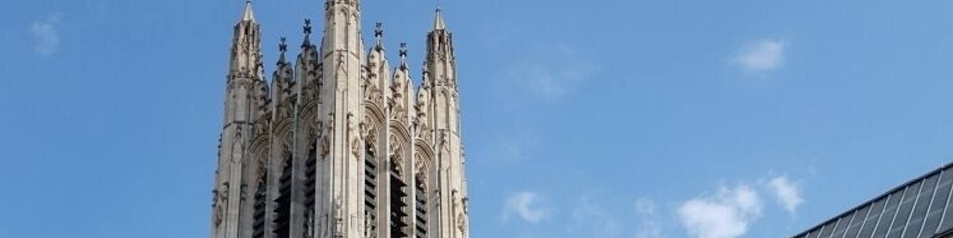 Beautiful cathedral that offers tours.