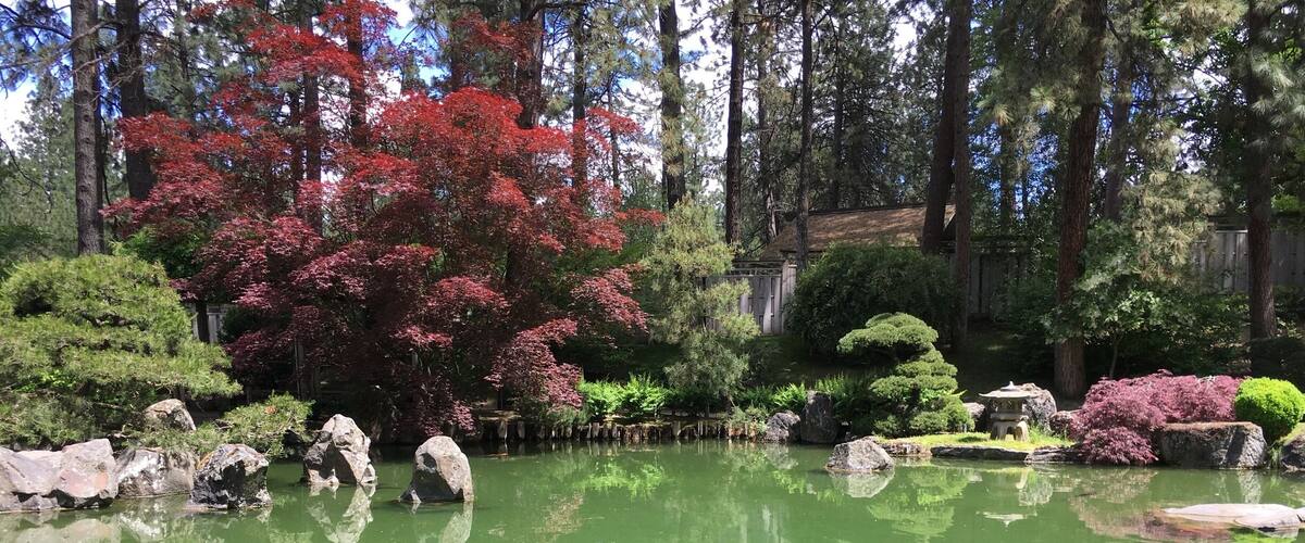 One of five gardens at Manito Park in Spokane.