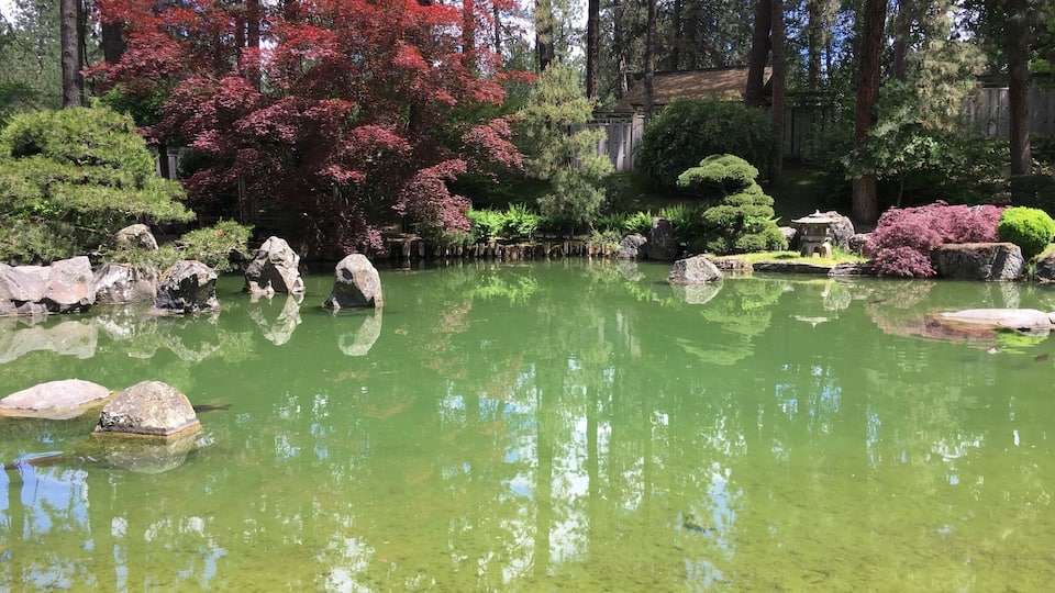 One of five gardens at Manito Park in Spokane.