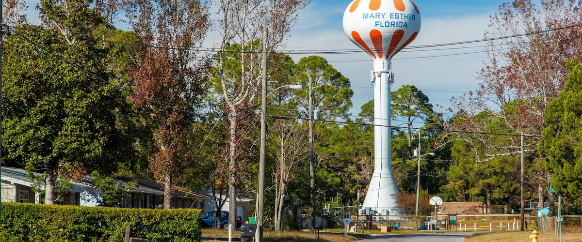 Fort Walton Beach - Destin featuring signage