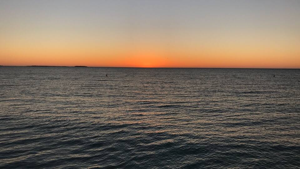 Sunset of the India Ocean