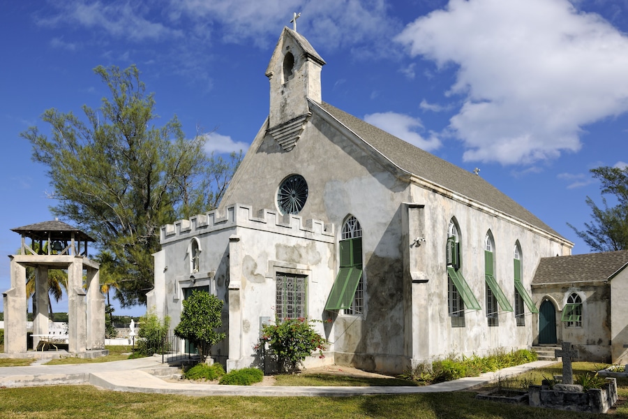 St. Patrick's anglican church in Governor's Harbour