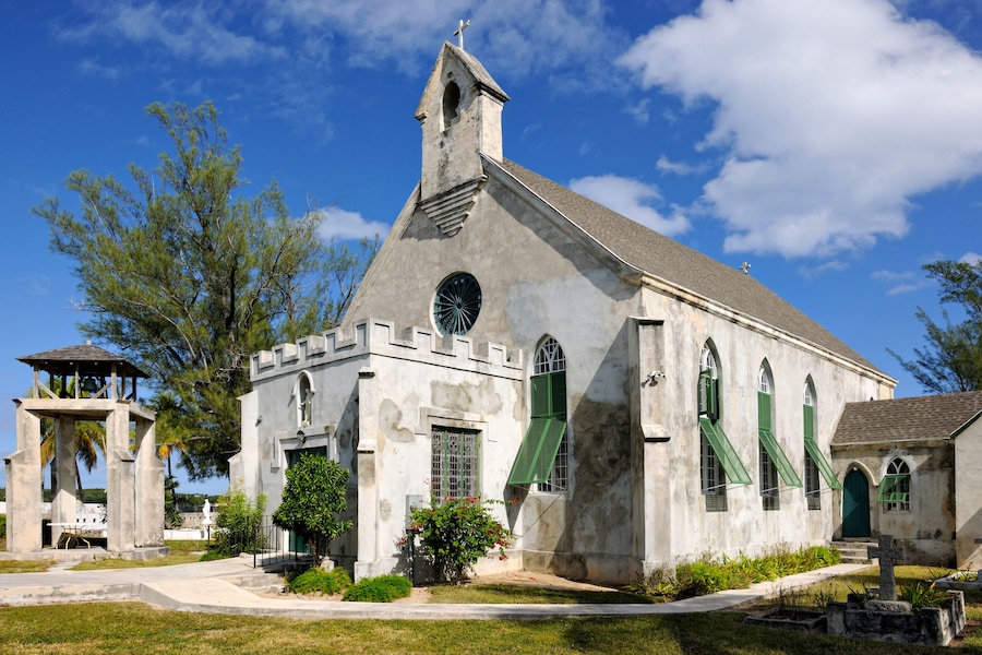 St. Patrick's anglican church in Governor's Harbour