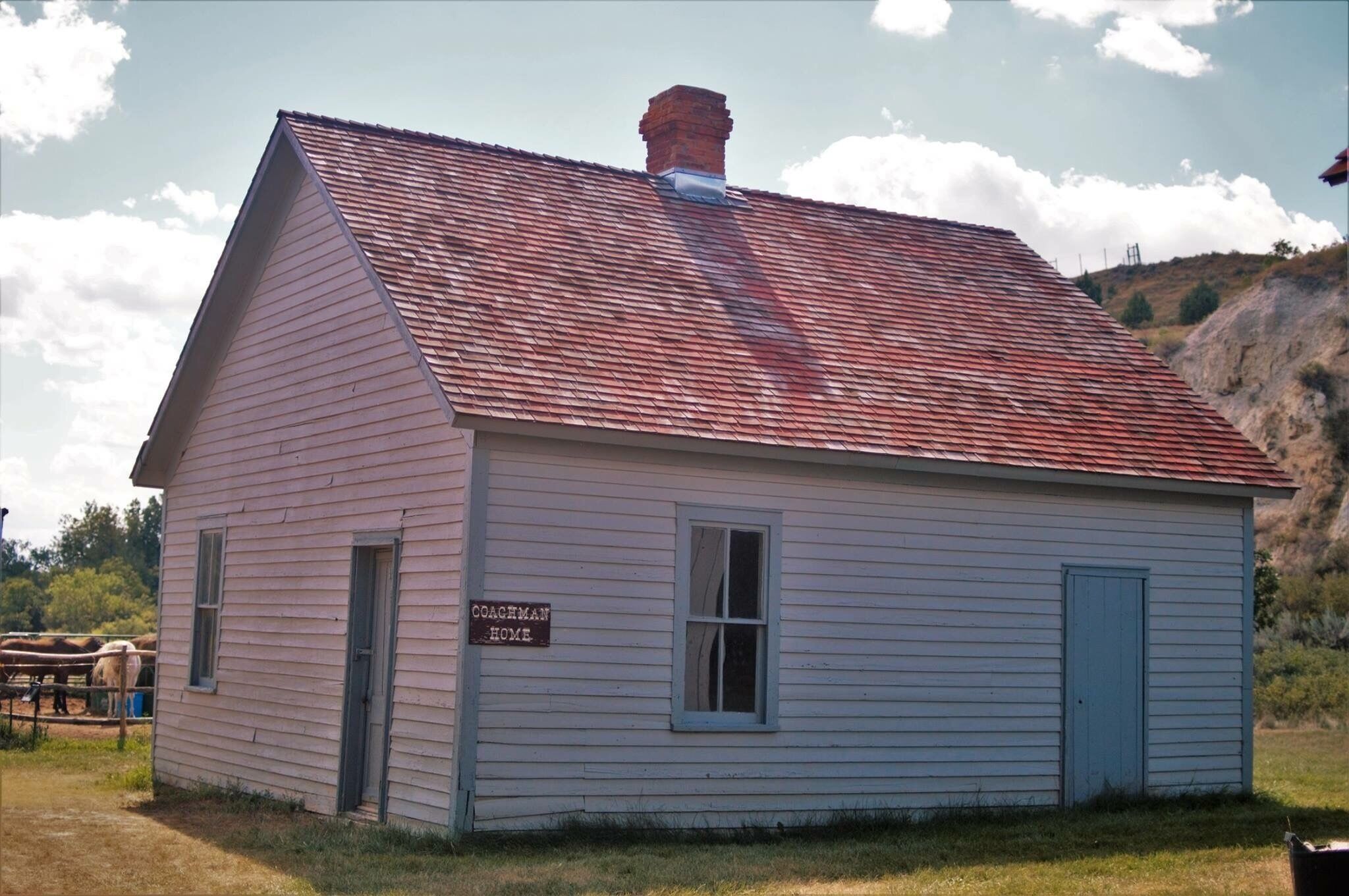 The workers quarters on the farm. A beautiful piece of land 