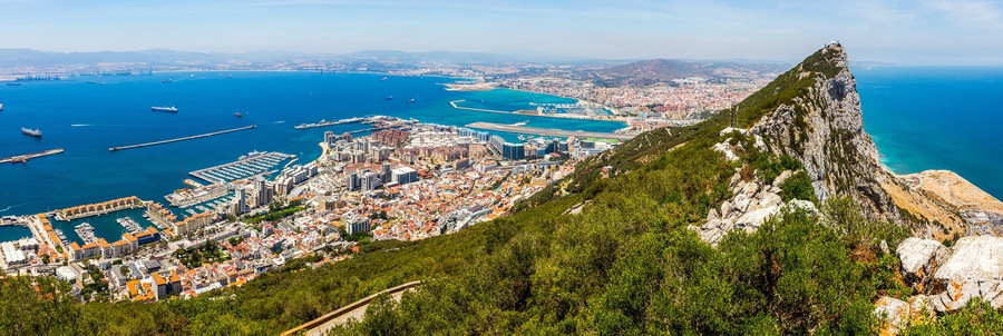 Gibraltar panorama