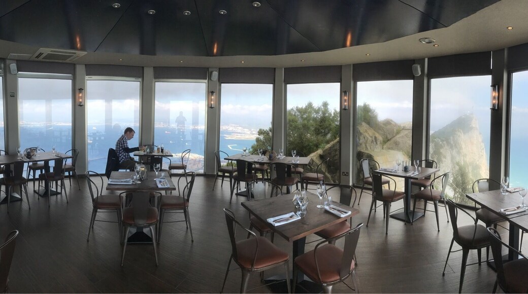 At the top the rock, a stunning place for lunchtime
