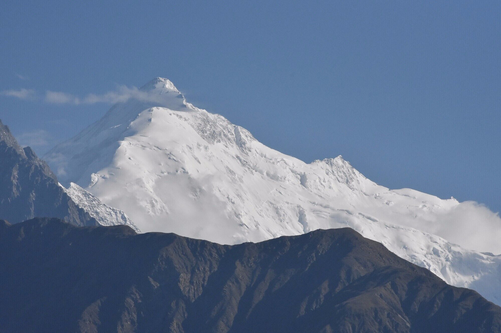 Rakaposhi Peak as viewed from Gilgit