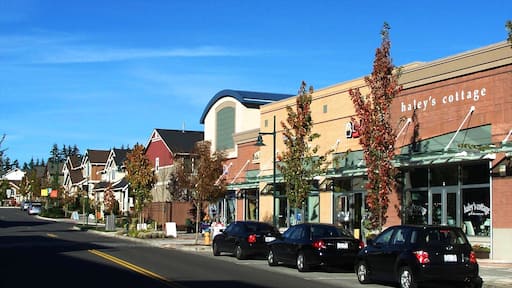 Mill Creek featuring street scenes and a small town or village