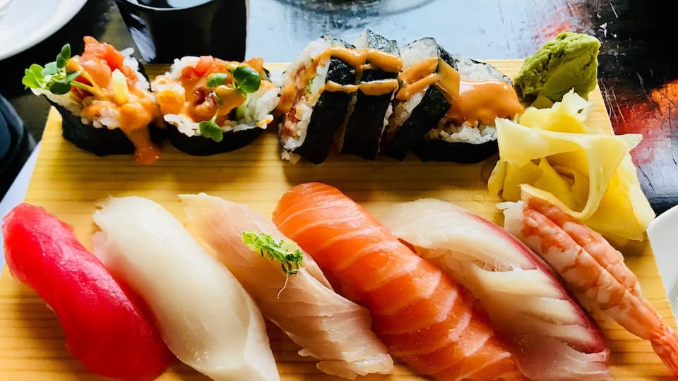 Sushi 🍣 combo
#LifeAtExpedia #Sushi