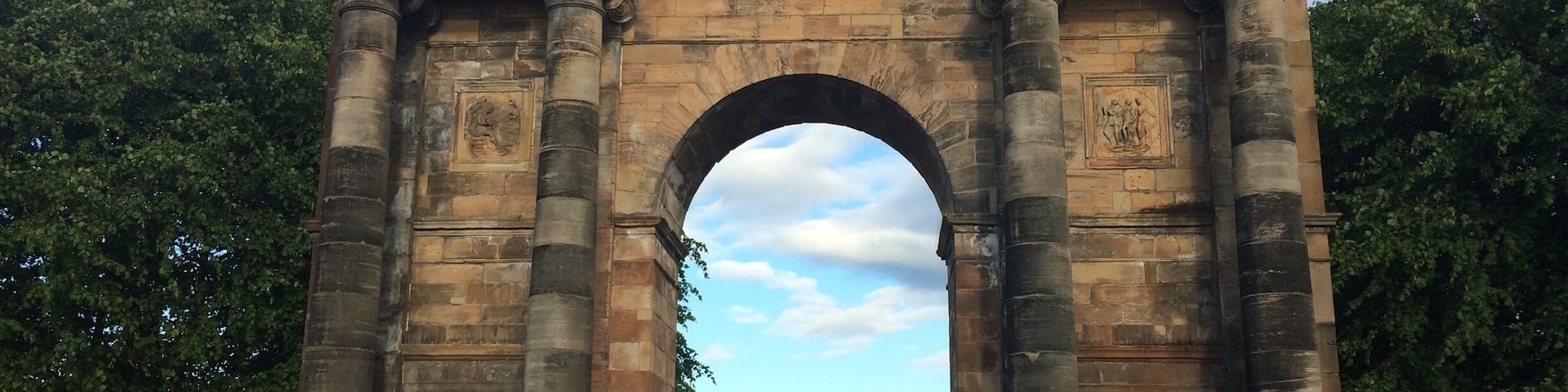 Where hangings used to take place, just outside glasgow green