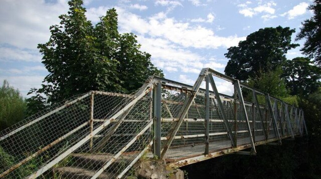 Footbridge over the River Kelvin