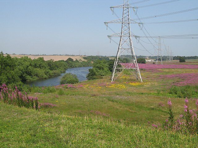 River Clyde Pylons beside the Clyde.