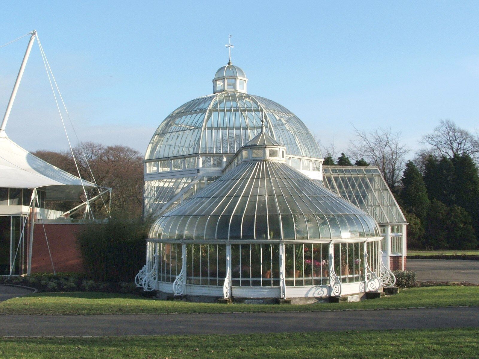 Tollcross Park - the Winter Gardens. The Winter Gardens are next to, and accessible from, the Visitor Centre: 946212. See also: 946233.