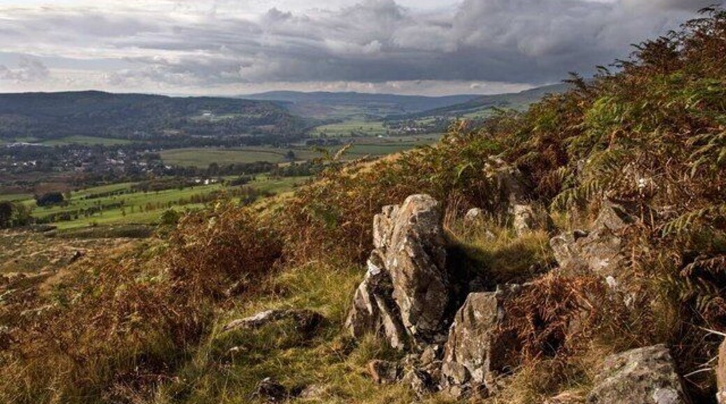 Blane Valley Taken from above Campsie Golf Club looking east along the Blane Valley towards Blanefield.