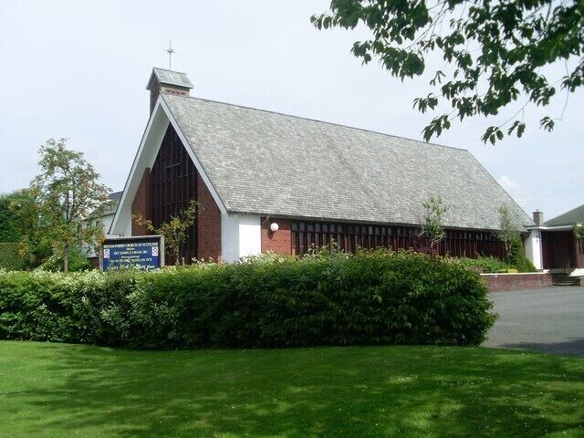 Broom Parish Church of Scotland On Mearns Road at Broom Road East.