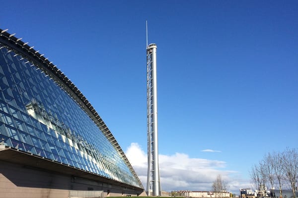 At the tower that doesn't work !