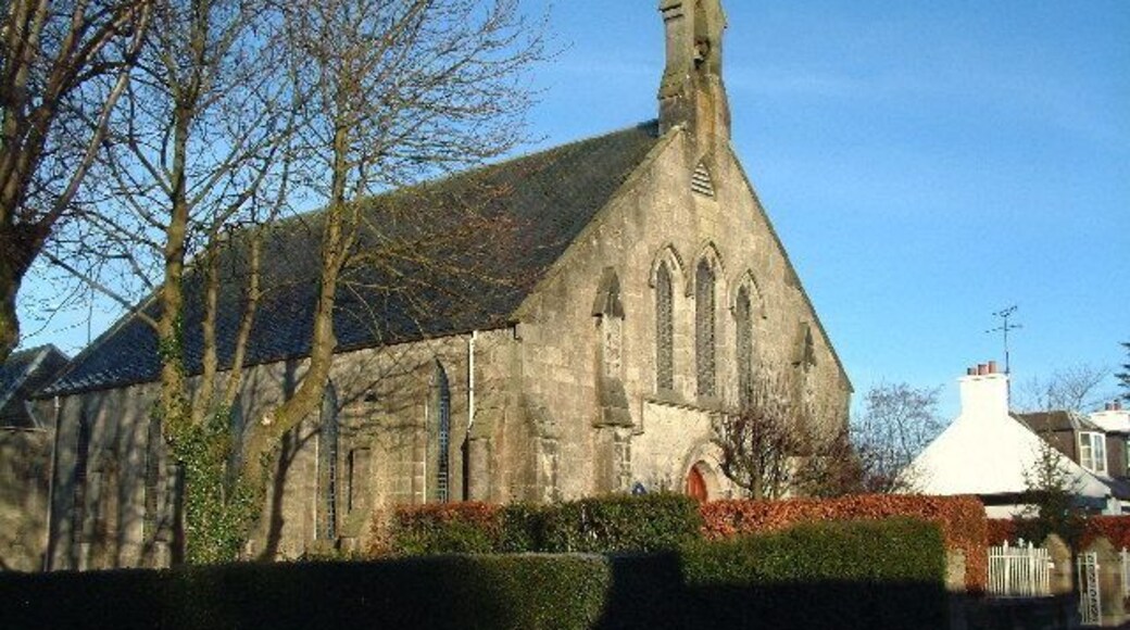 Caldwell Parish Church. Church of Scotland church building on Neilston Road, Uplawmoor
