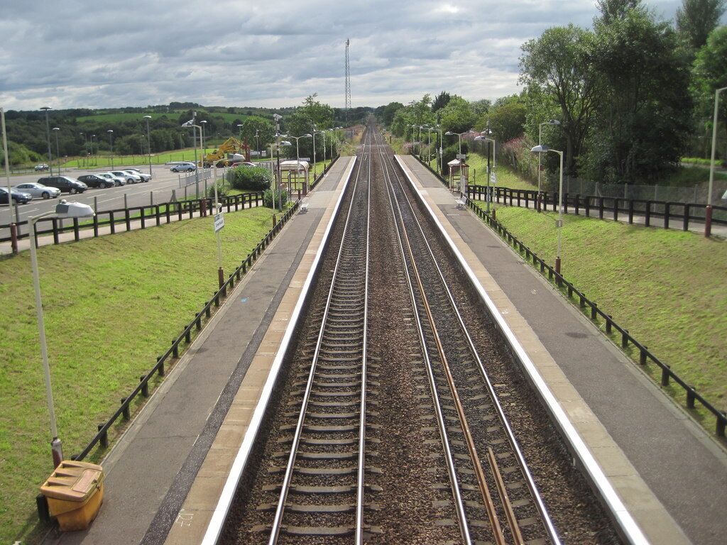 Greenfaulds railway station, North Lanarkshire